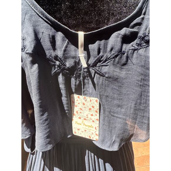 Free People Fiona Wrap Maxi Dress Size XS - Picture 5 of 7